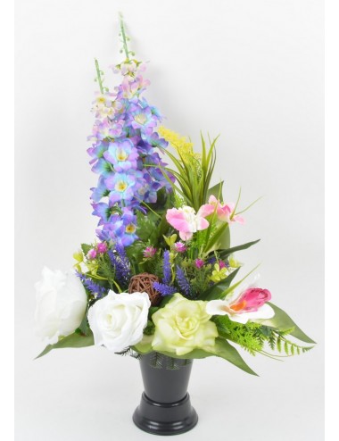 BOUQUET DE VASE DELPHINIUM...