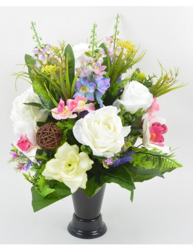 BOUQUET DE VASE DELPHINIUM...