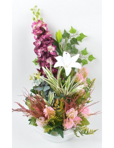 PLATEAU COEUR DELPHINIUM...