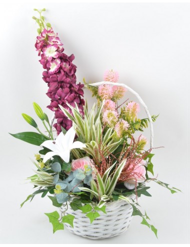 PANIER DELPHINIUM LYS...