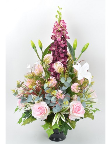 BOUQUET DE VASE DELPHINIUM...