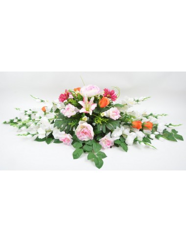 COUSSIN GLAIEUL GERBERA LYS...