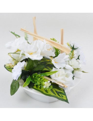 PLATEAU COEUR GLAIEUL ROSE...