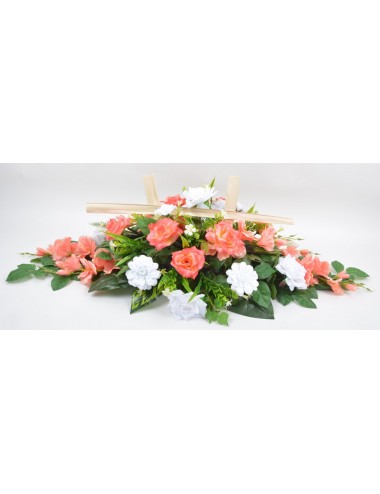 COUSSIN GLAIEUL ROSE ZINNIA...