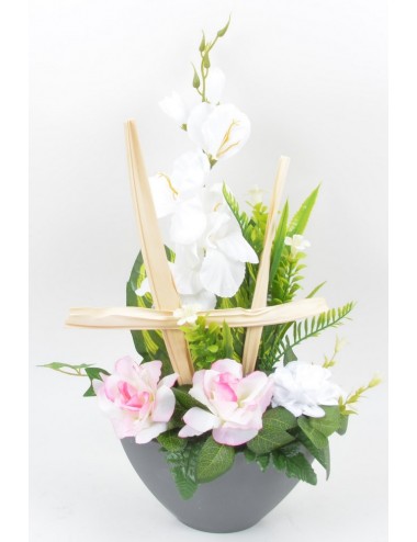 COUPE RONDE GLAIEUL ROSE...