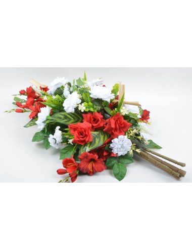 GERBE GLAIEUL ROSE ZINNIA...