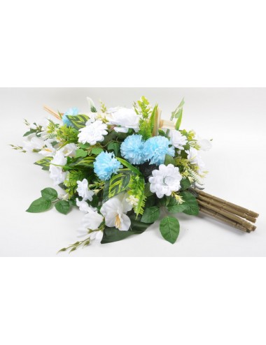 GERBE GLAIEUL ROSE ZINNIA...