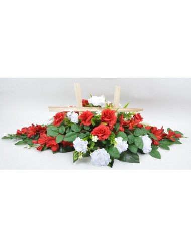 COUSSIN GLAIEUL ROSE ZINNIA...