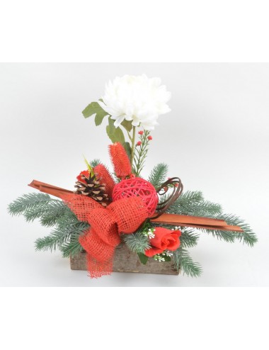 BUCHE BOIS PM CHRYSANTHEME...