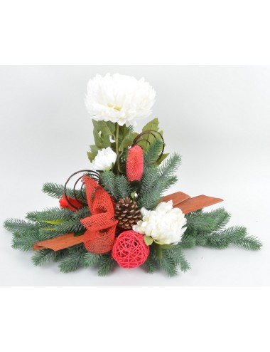 SOCLE GRANIT CHRYSANTHEME...