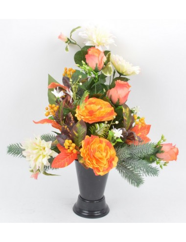 BOUQUET DE VASE DALHIA...
