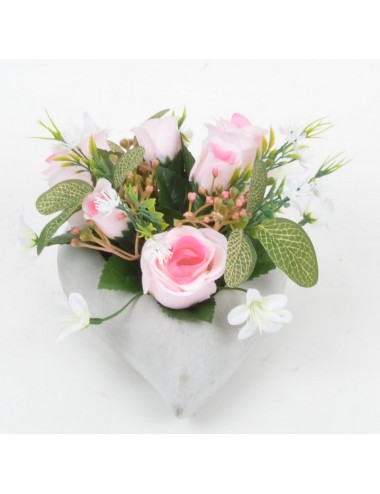 COEUR VIRGULE PM ROSE PINK