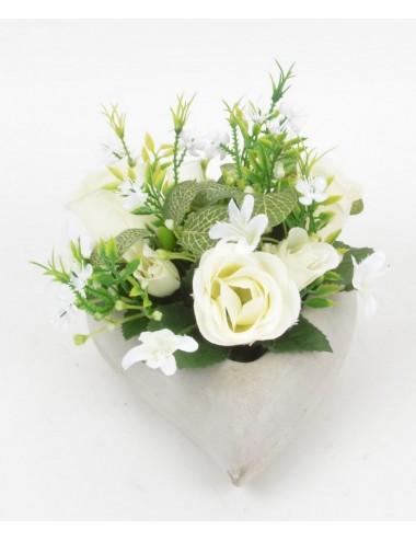 COEUR VIRGULE PM ROSE CREAM
