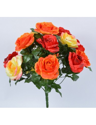 PIQUET DE ROSE X 14 YELLOW ORANGE RED