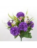 PIQUET 24 TIGES CHRYSANTHEME ORCHIDEE ASS