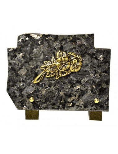 PLAQUE 15X20 CHANTS POLIS + BRONZE