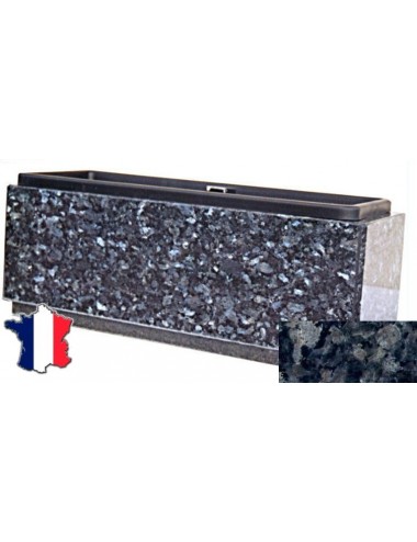 JARDINIERE ANGLES COLLES DROITS LABRADOR BLEU